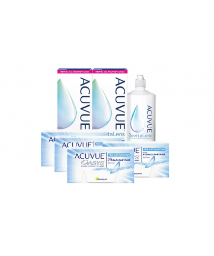 Acuvue Oasys for ASTIGMATISM Kombi Set 4