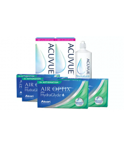 Air Optix Plus HydraGlyde® for Astigmatism Kombi Set 4 Kutu